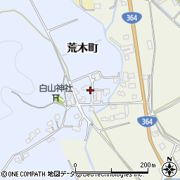 石川県加賀市荒木町（ハ）周辺の地図