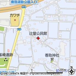 辻堂公民館周辺の地図