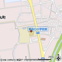 加賀市立東谷口小学校周辺の地図