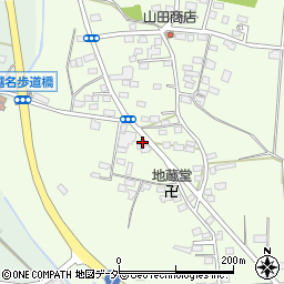 栃木県佐野市越名町307周辺の地図