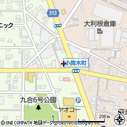 鈑金のモドーリー太田小舞木店周辺の地図