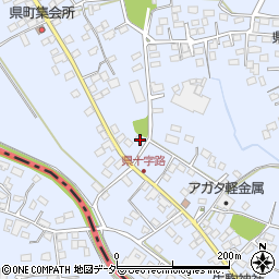 栃木県足利市県町1392周辺の地図