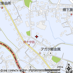 栃木県足利市県町1218周辺の地図