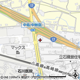 群馬県藤岡市立石689周辺の地図