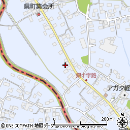 栃木県足利市県町1398-3周辺の地図