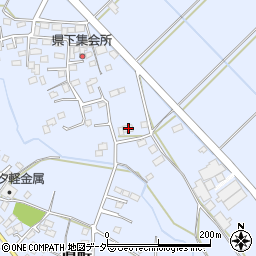 栃木県足利市県町838周辺の地図