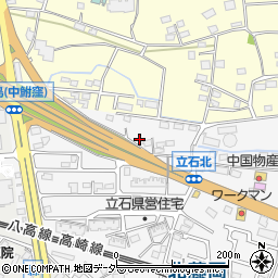 群馬県藤岡市立石702周辺の地図