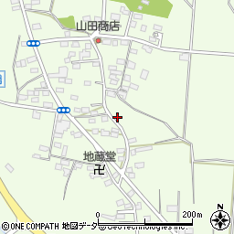 栃木県佐野市越名町355周辺の地図