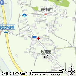 栃木県佐野市越名町363周辺の地図