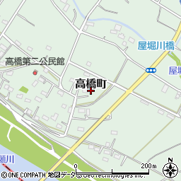 栃木県佐野市高橋町252周辺の地図