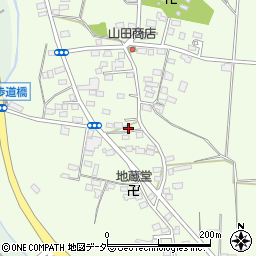 栃木県佐野市越名町358-1周辺の地図