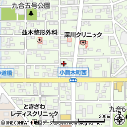 群馬県太田市小舞木町348周辺の地図