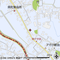 栃木県足利市県町1387周辺の地図