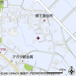 栃木県足利市県町1254周辺の地図