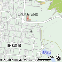 石川県加賀市山代温泉ル93周辺の地図