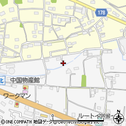 群馬県藤岡市立石730-2周辺の地図