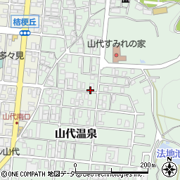 石川県加賀市山代温泉（ル）周辺の地図