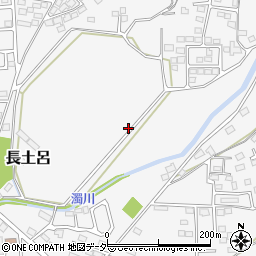 長野県佐久市長土呂周辺の地図