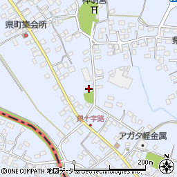 栃木県足利市県町1221-8周辺の地図