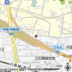 群馬県藤岡市立石701-6周辺の地図