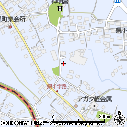 栃木県足利市県町1235周辺の地図