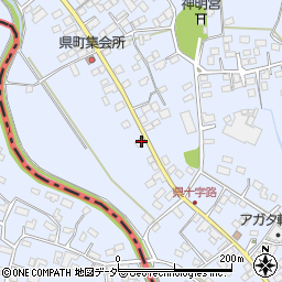栃木県足利市県町1385周辺の地図
