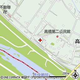 栃木県佐野市高橋町579周辺の地図