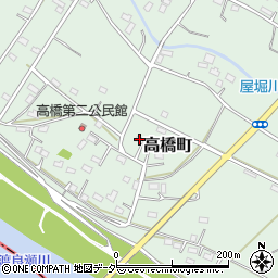 栃木県佐野市高橋町233周辺の地図