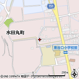 石川県加賀市水田丸町リ30周辺の地図