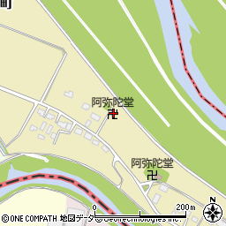 栃木県足利市野田町407周辺の地図