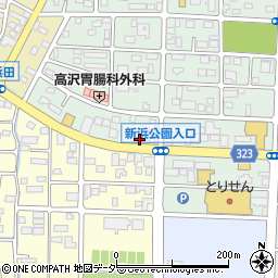 楽屋太田支店周辺の地図