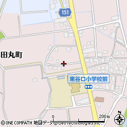 石川県加賀市水田丸町リ周辺の地図