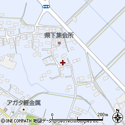 栃木県足利市県町1261-5周辺の地図