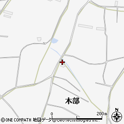 茨城県東茨城郡茨城町木部1705-3周辺の地図