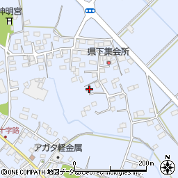 栃木県足利市県町1262周辺の地図