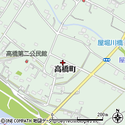 栃木県佐野市高橋町272周辺の地図