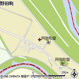 栃木県足利市野田町429-1周辺の地図