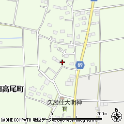 群馬県太田市新田高尾町137周辺の地図