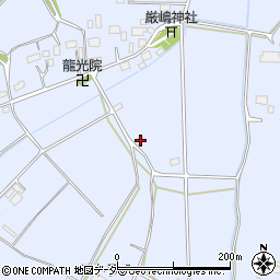 茨城県笠間市安居2408周辺の地図