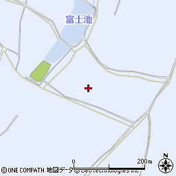 茨城県笠間市安居周辺の地図