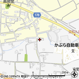 群馬県藤岡市立石1550周辺の地図