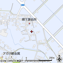 栃木県足利市県町834周辺の地図