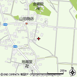 栃木県佐野市越名町409周辺の地図