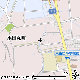 石川県加賀市水田丸町カ周辺の地図