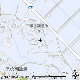 栃木県足利市県町1261周辺の地図