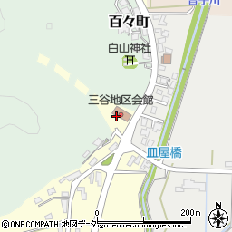 石川県加賀市曽宇町ホ周辺の地図