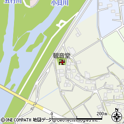 茨城県筑西市上川中子乙周辺の地図