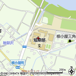 高崎商科大学短期大学部　キャリアサポート室周辺の地図