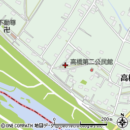 栃木県佐野市高橋町581周辺の地図