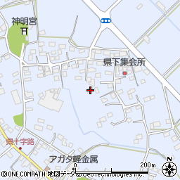 栃木県足利市県町1264周辺の地図